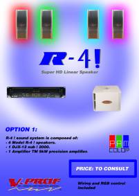 PANEL OPCION 1 R-4 sin precio english