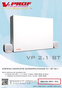 PANEL VP 2_1 BT SIST COMPLET VC-1 2021